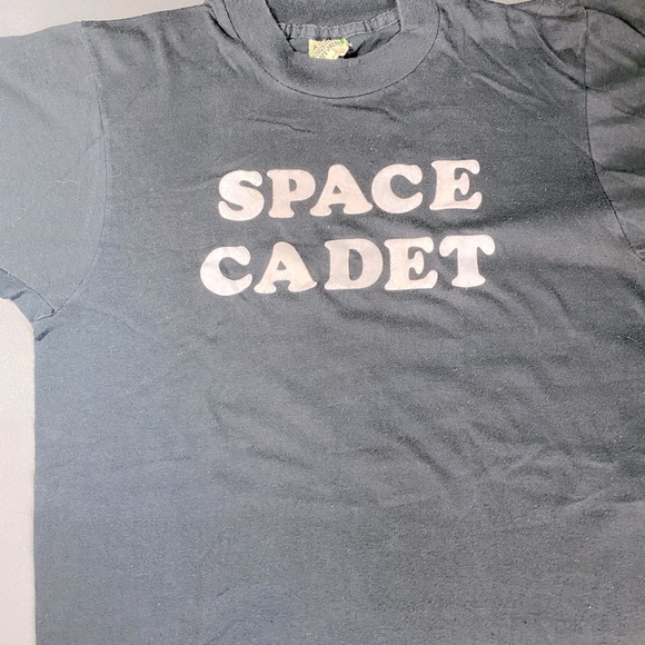 Screen Stars Other - Screen stars t-shirt with puffy letters “Space Cadet” Size M